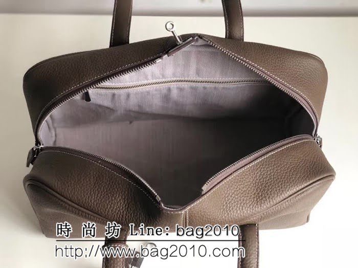 愛馬仕Hermes 原版頭層牛皮 維多利亞旅行袋 0AM1008